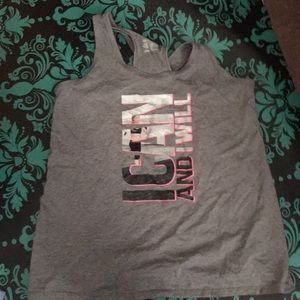 I can and I will tank top!